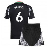 Arsenal Gabriel Magalhaes #6 Replica Away Minikit 2024-25 Short Sleeve (+ pants)